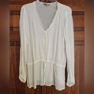 White Gauze Blouse